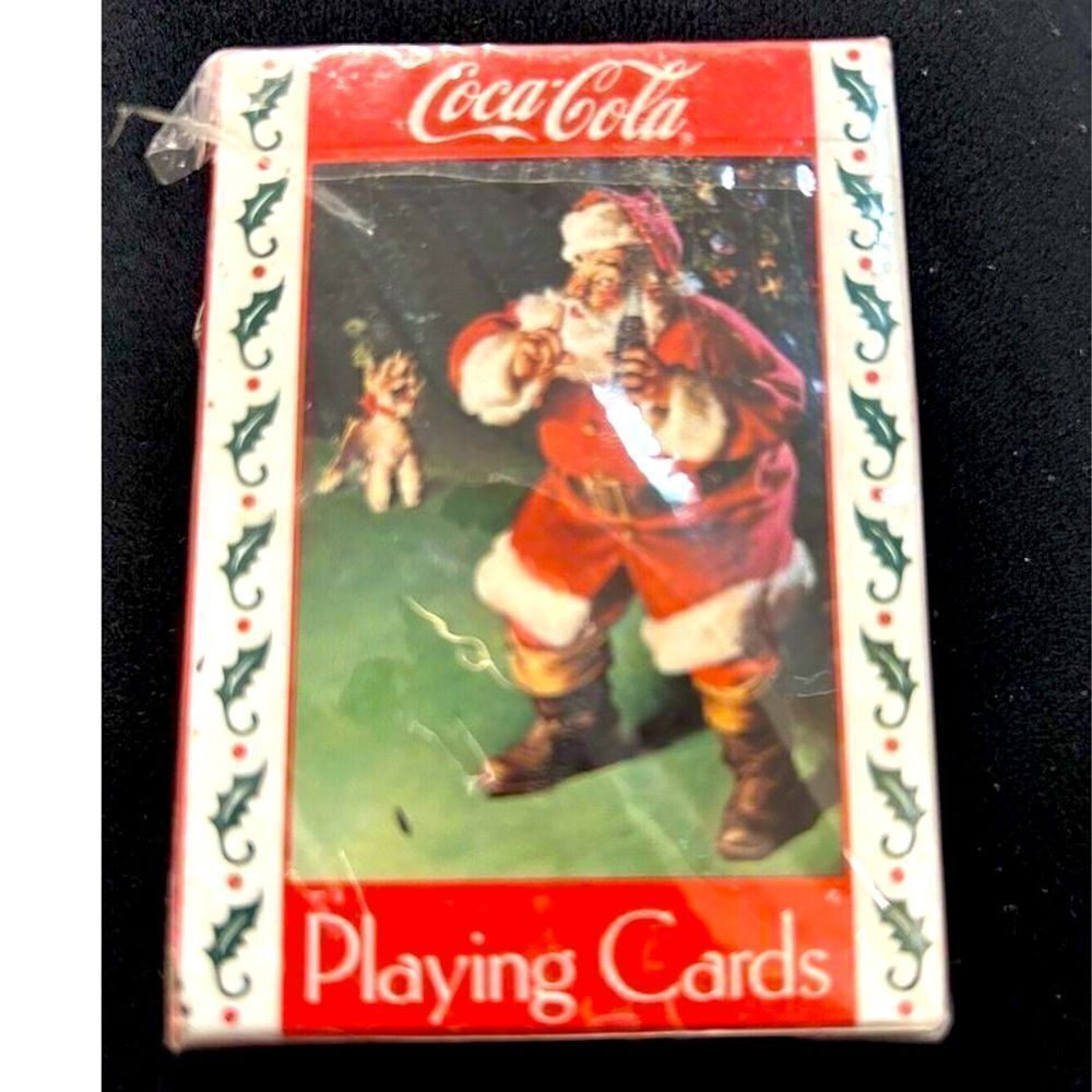 Vintage COCA COLA Playing Card Decks - Factory Sealed!